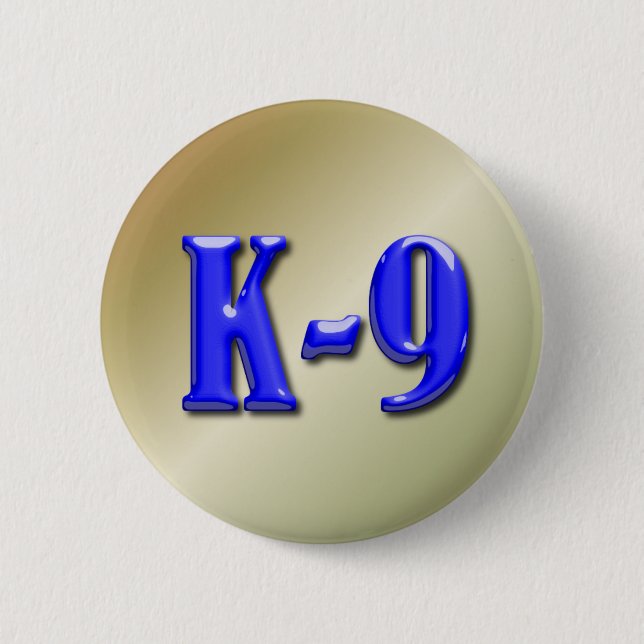 Chapa Redonda De 5 Cm Línea Azul delgada (Anverso)