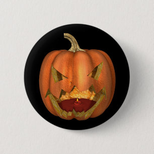 Chapa Redonda De 5 Cm Linterna espeluznante Halloween del KRW Jack O