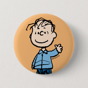 Chapa Redonda De 5 Cm Linus Waving