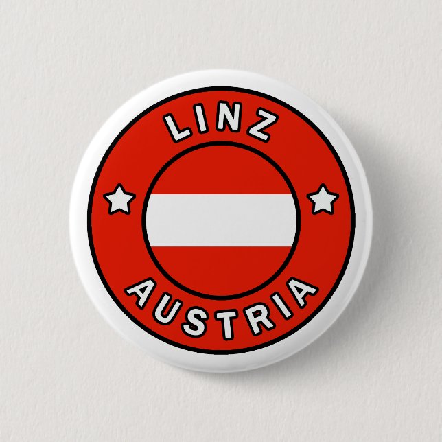Chapa Redonda De 5 Cm Linz Austria (Anverso)