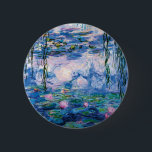 Chapa Redonda De 5 Cm Lirios del agua de Monet<br><div class="desc">Lirios del agua de Monet. 
Visite por favor mi tienda para un diseño más interesante y más => bien escogido zazzle.com/iwheels* del color</div>