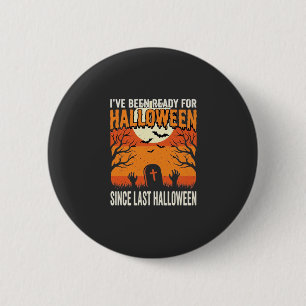 Chapa Redonda De 5 Cm Listo para el diseño de cementerio de Halloween_1
