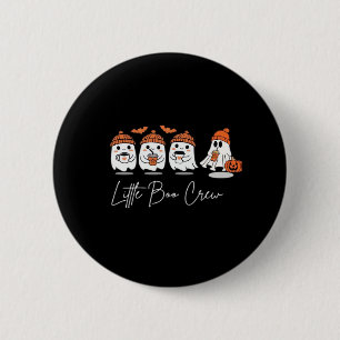 Chapa Redonda De 5 Cm Little Boo Crew Diseño Minimalista Limpio