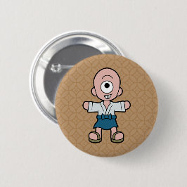 Chapa Redonda De 5 Cm Little Hitotsume-kozo Yokai