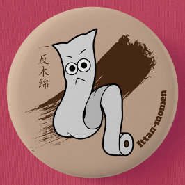Chapa Redonda De 5 Cm Little Ittan-momen Yokai