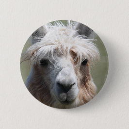 Chapa Redonda De 5 Cm Llama