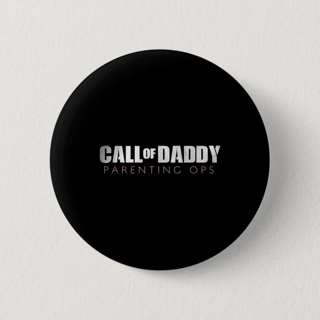 Chapa Redonda De 5 Cm Llamada De Papá Regalo De Papi Padres (Anverso)