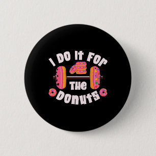 Chapa Redonda De 5 Cm Lo Hago Por El Halterofilia De Donuts Fitne
