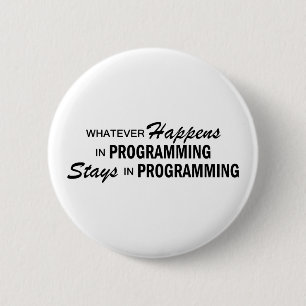 Chapa Redonda De 5 Cm Lo que sucede - programación