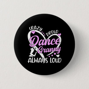 Chapa Redonda De 5 Cm Loca Danza Orgullosa Granja Bailando Baile De Bail