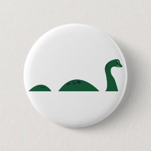 Chapa Redonda De 5 Cm Loch Ness Monster