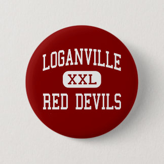Chapa Redonda De 5 Cm Loganville - diablos rojos - alto - Loganville