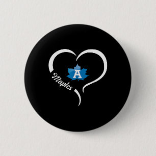 Chapa Redonda De 5 Cm Logotipo Adrian Maples Lema de medio corazón Hs