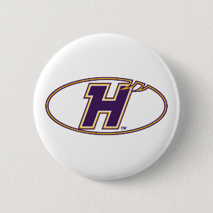 Chapa Redonda De 5 Cm Logotipo Atlético Hunter College Hawks