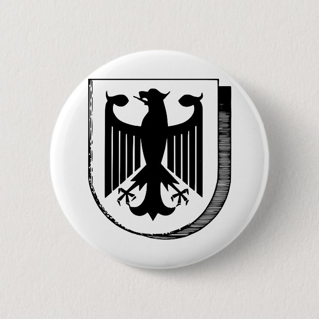 Chapa Redonda De 5 Cm Logotipo de águila (Anverso)