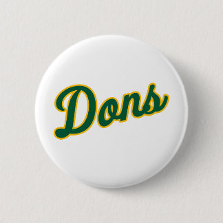 Chapa Redonda De 5 Cm Logotipo de Dons Script