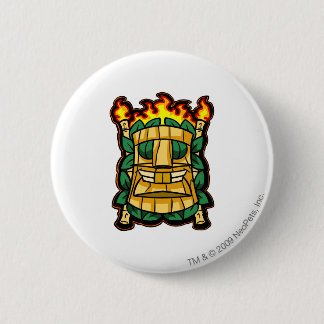 Chapa Redonda De 5 Cm Logotipo de la isla del misterio del equipo