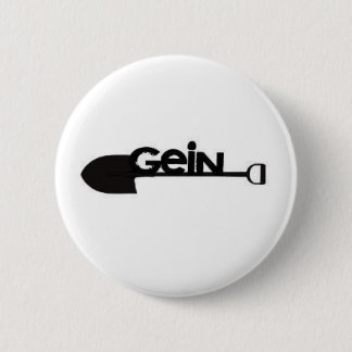 Chapa Redonda De 5 Cm logotipo de la pala del gein
