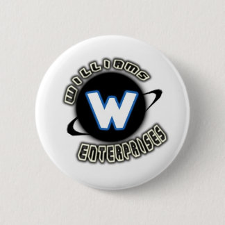 Chapa Redonda De 5 Cm Logotipo de las empresas de Williams