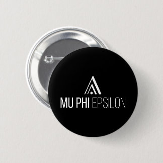 Chapa Redonda De 5 Cm Logotipo de Mu Phi Epsilon