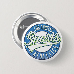Chapa Redonda De 5 Cm logotipo de San Diego Sports Athletic