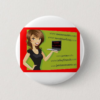 Chapa Redonda De 5 Cm logotipo para los imanes o los buttonms