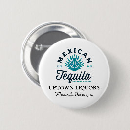 Chapa Redonda De 5 Cm Logotipo personalizado de la empresa con marca cor