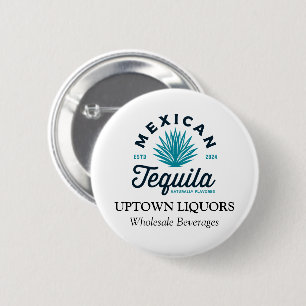 Chapa Redonda De 5 Cm Logotipo personalizado de la empresa con marca cor