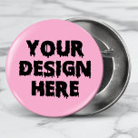 Chapa Redonda De 5 Cm Logotipo personalizado de la marca del personaliza<br><div class="desc">botón de organización de promoción con logotipo personalizado con distintivo de personalizado</div>