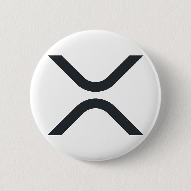 Chapa Redonda De 5 Cm logotipo xrp-xrp (Anverso)