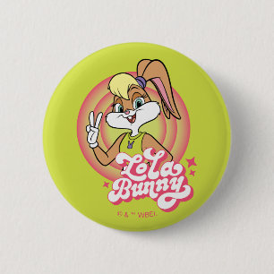 Chapa Redonda De 5 Cm Lola Retro LOONEY TUNES™ Rings