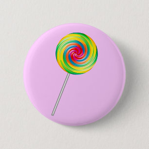 Chapa Redonda De 5 Cm Lollipop