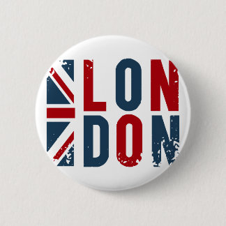 Chapa Redonda De 5 Cm Londres