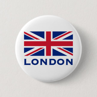 Chapa Redonda De 5 Cm Londres