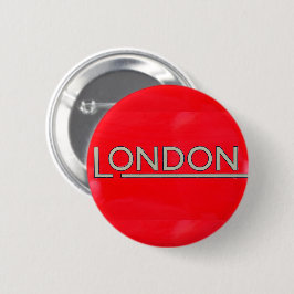 Chapa Redonda De 5 Cm Londres
