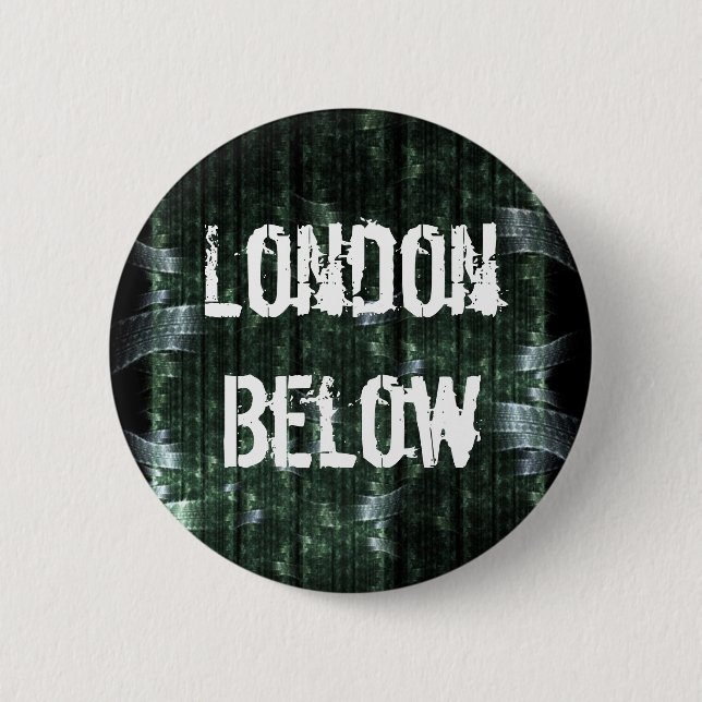 Chapa Redonda De 5 Cm Londres abajo (Anverso)