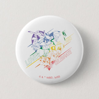 Chapa Redonda De 5 Cm LOONEY TUNES™ - Ama y Celebra