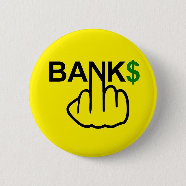 Chapa Redonda De 5 Cm Los bancos de botones giran (Anverso)