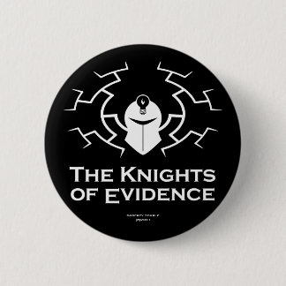 Chapa Redonda De 5 Cm Los caballeros de la insignia de las pruebas