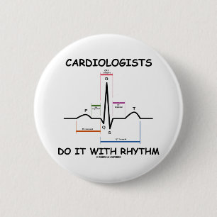 Chapa Redonda De 5 Cm Los cardiólogos lo hacen con el ritmo (ECG/EKG)