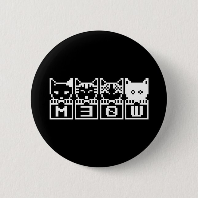 CHAPA REDONDA DE 5 CM LOS CATS M30W DE 8 BITS (Anverso)