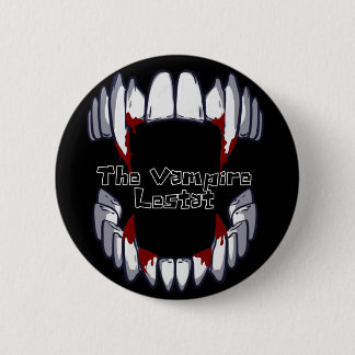 Chapa Redonda De 5 Cm Los colmillos de Vampire Lestat