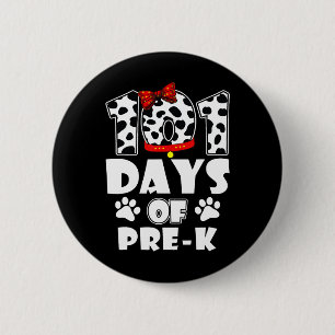 Chapa Redonda De 5 Cm Los días de clases de prea perro de K 100 días est