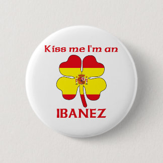 Chapa Redonda De 5 Cm Los españoles personalizados me besan que soy