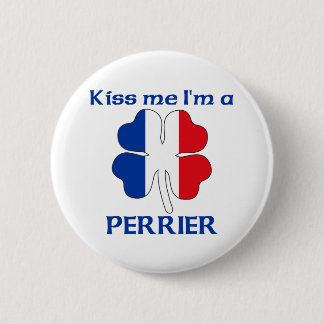 Chapa Redonda De 5 Cm Los franceses personalizados me besan que soy