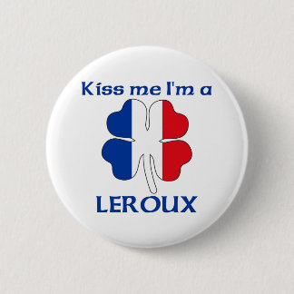 Chapa Redonda De 5 Cm Los franceses personalizados me besan que soy