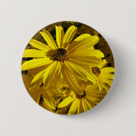 Chapa Redonda De 5 Cm Los girasoles en el zoológico