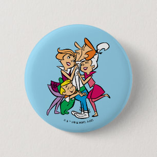 Chapa Redonda De 5 Cm Los Jetsons   Familia