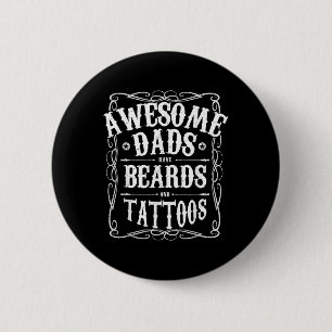 Chapa Redonda De 5 Cm Los Mens Awesome Dads Tienen Camas Y Tattoos Graci