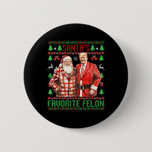 Chapa Redonda De 5 Cm Los Navidades de Santa Fama 2024 en Trump